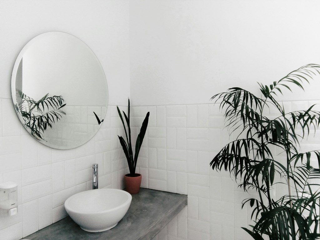 Steinteppich Badezimmer